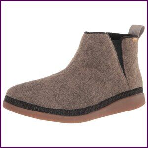 Men's Chelsea Boots Fleece-Lined Slip-On Comfort Arch Support